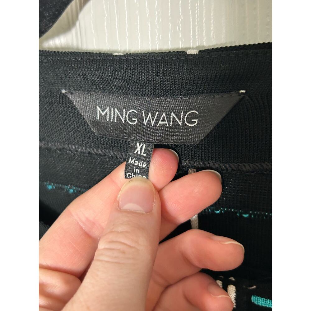 Ming Wang Patterned Jacket Blazer - image 3